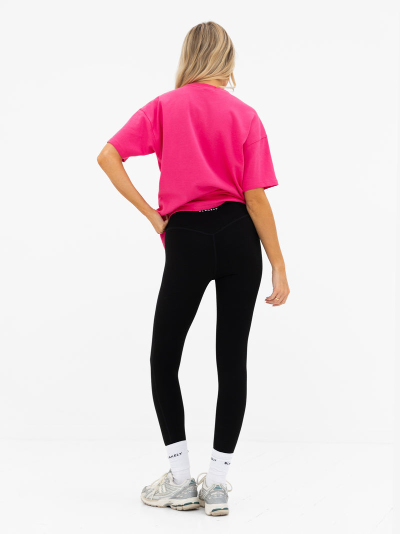 Joah Oversized T-Shirt - Bubblegum Pink