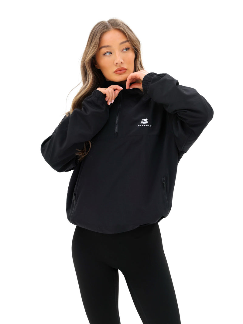 Apex Tech 1/4 Zip Jacket - Black
