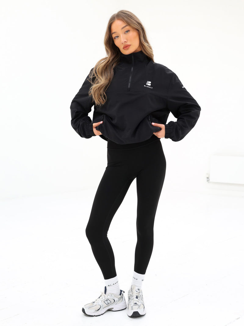 Apex Tech 1/4 Zip Jacket - Black