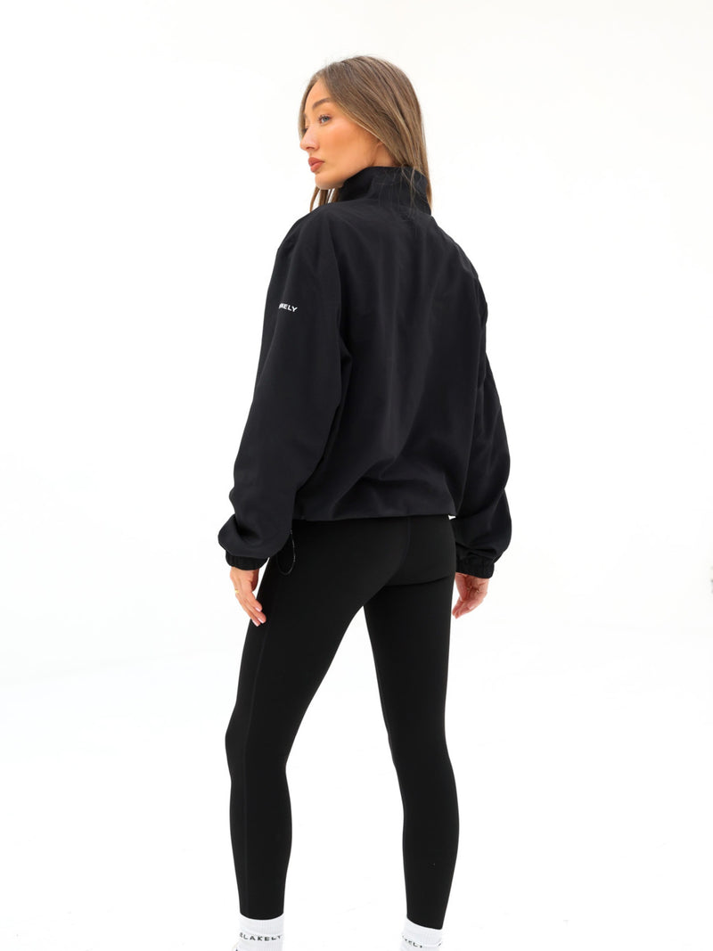 Apex Tech 1/4 Zip Jacket - Black