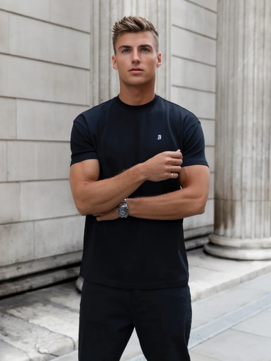 Conrad Relaxed Anchor T-Shirt - Dark Green