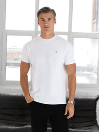 Conrad Relaxed Anchor T-Shirt - White