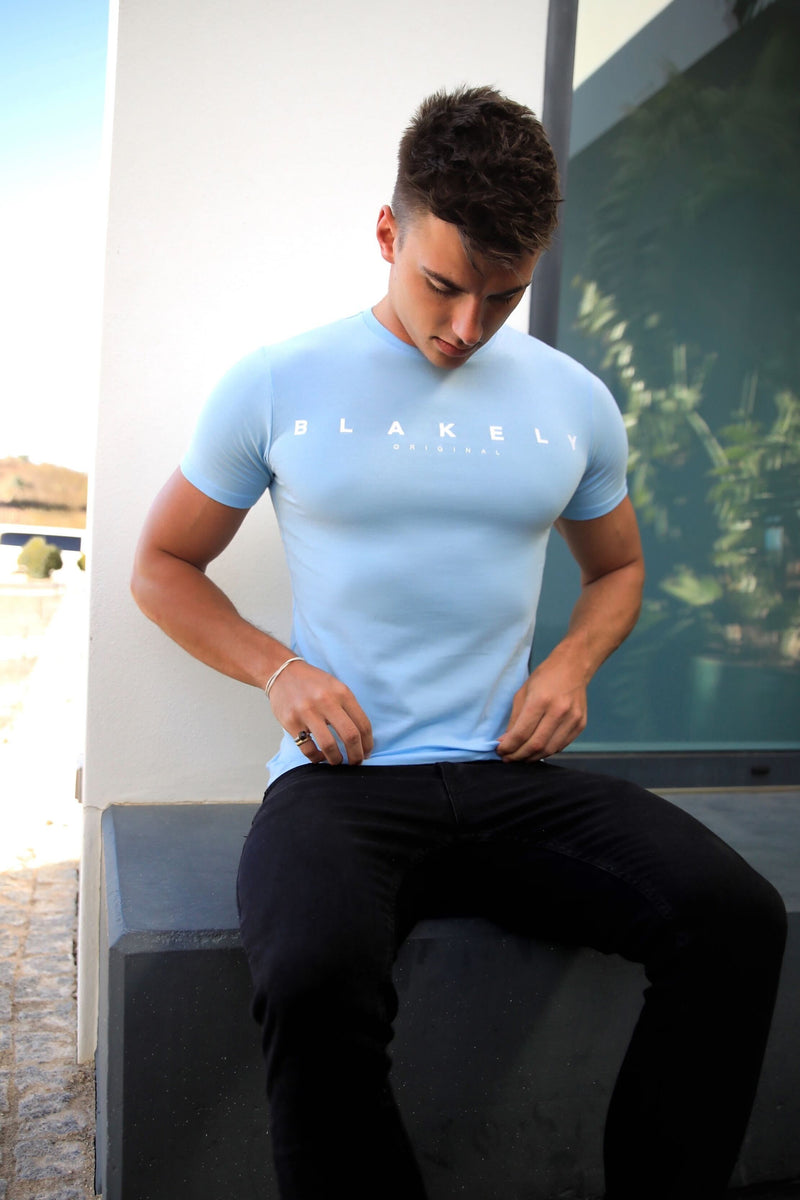 Ocean T-Shirt - Light Blue