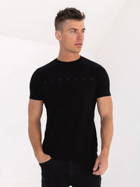 Tonal Torcross T-Shirt - Black