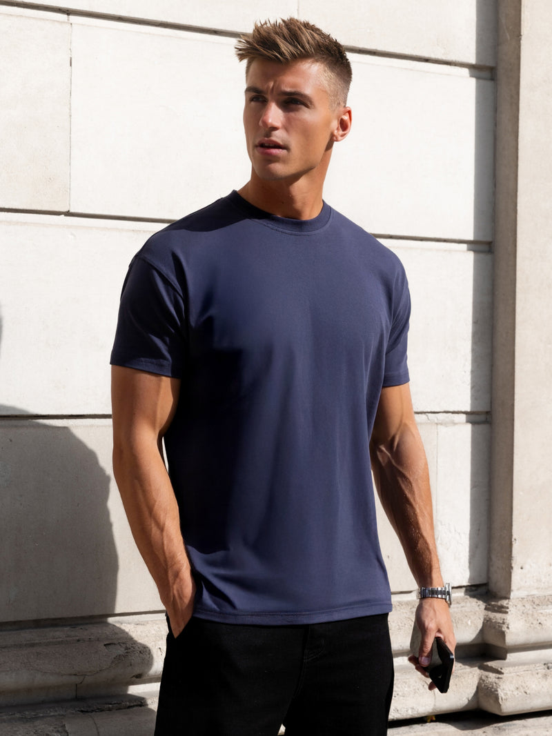 Declan Relaxed T-Shirt - True Navy