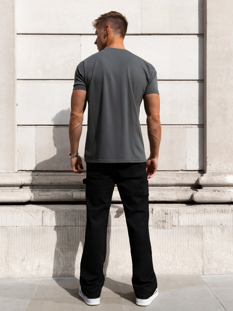 Rhys Relaxed T-Shirt - Khaki Grey