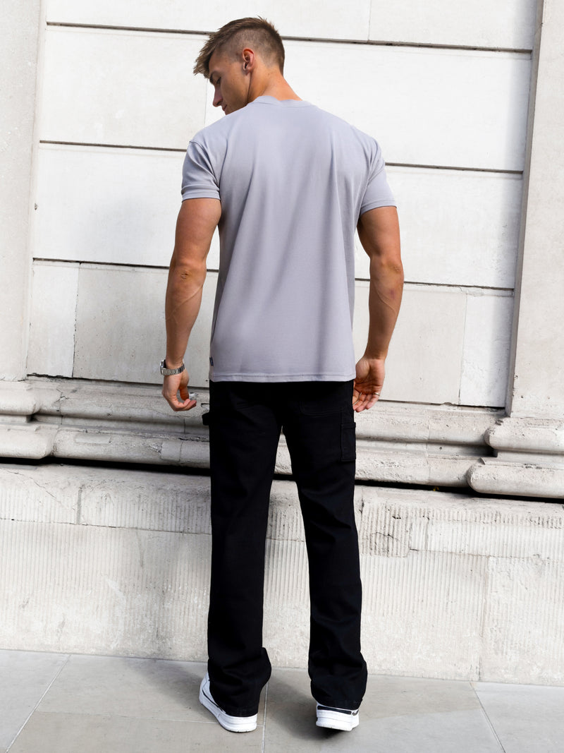 Rhys Relaxed T-Shirt - Mid Grey