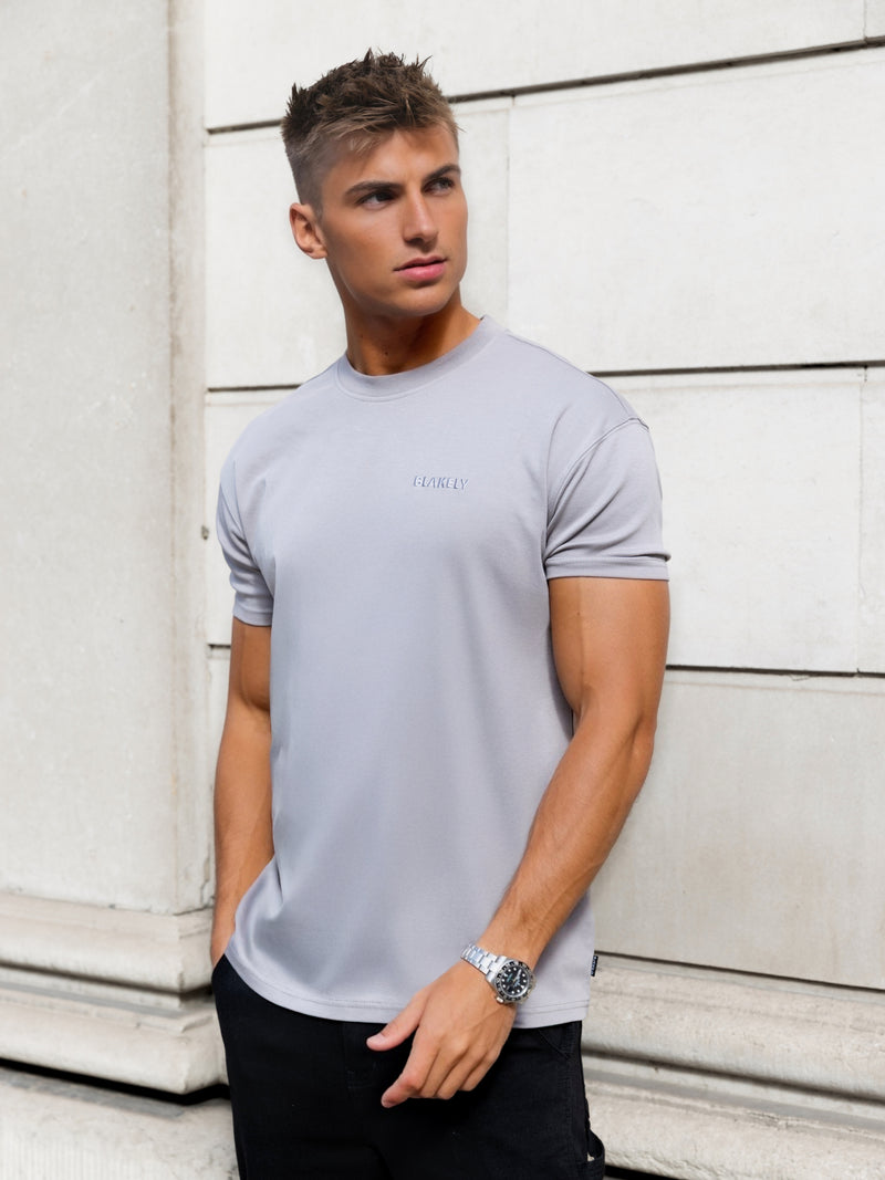 Rhys Relaxed T-Shirt - Mid Grey
