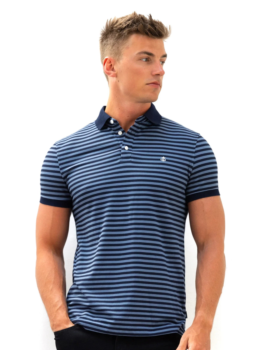Gentle Fawn Britt Polo - Navy Stripe main image 1
