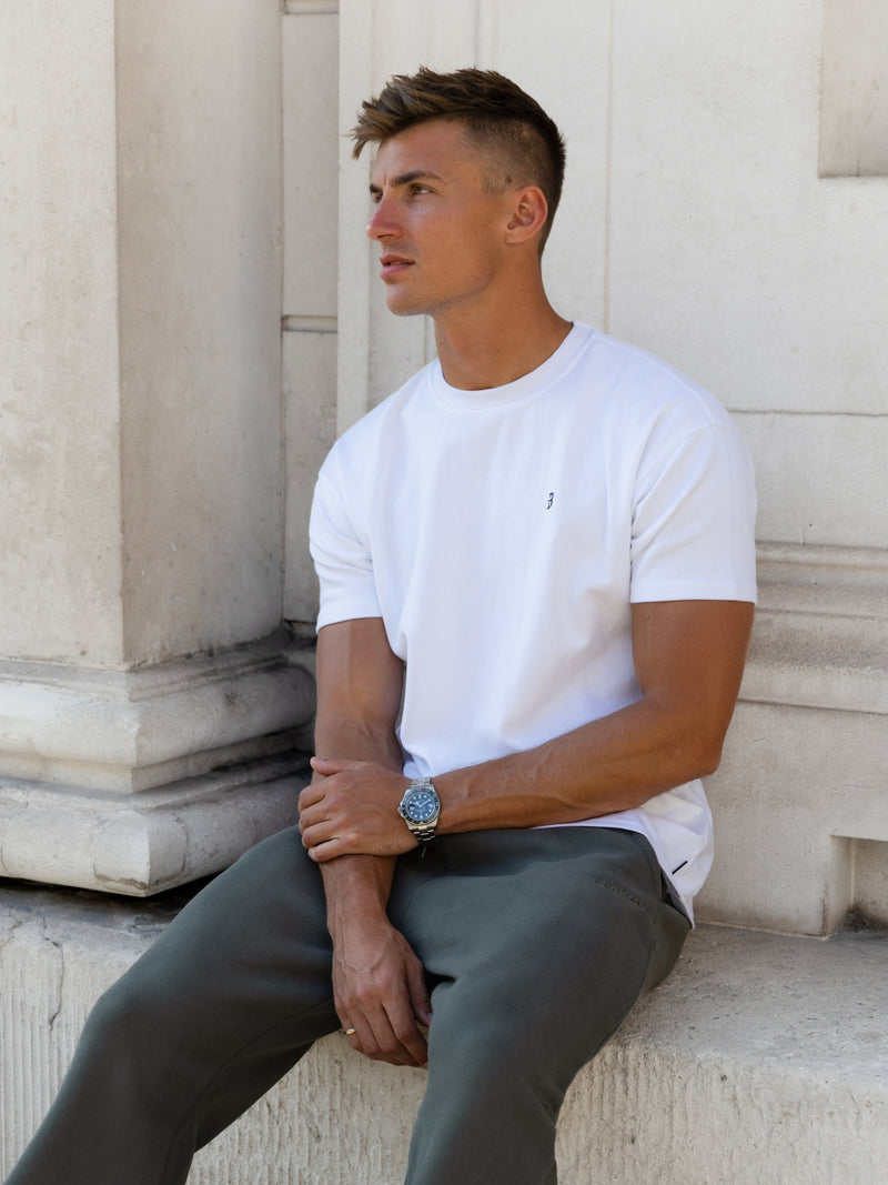 Declan Relaxed Sweatpants - Khaki Grey