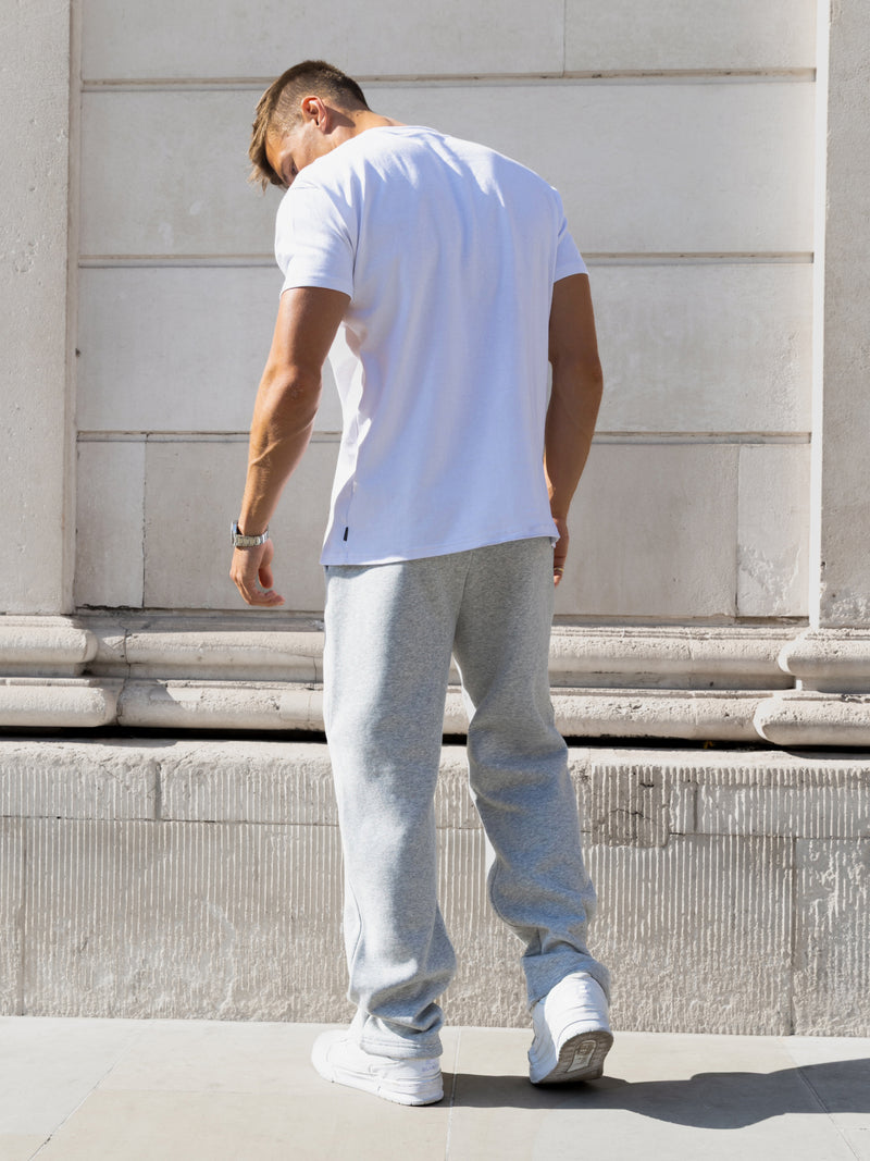 Declan Relaxed Sweatpants - Marl Grey