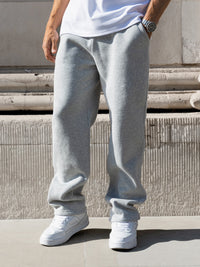 Declan Relaxed Sweatpants - Marl Grey