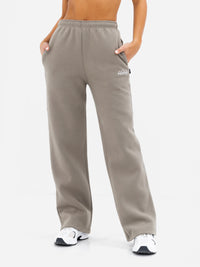 Georgia Wide Leg Sweatpants - Safari Green
