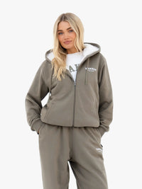 Heritage Full Zip Hoodie - Safari Green