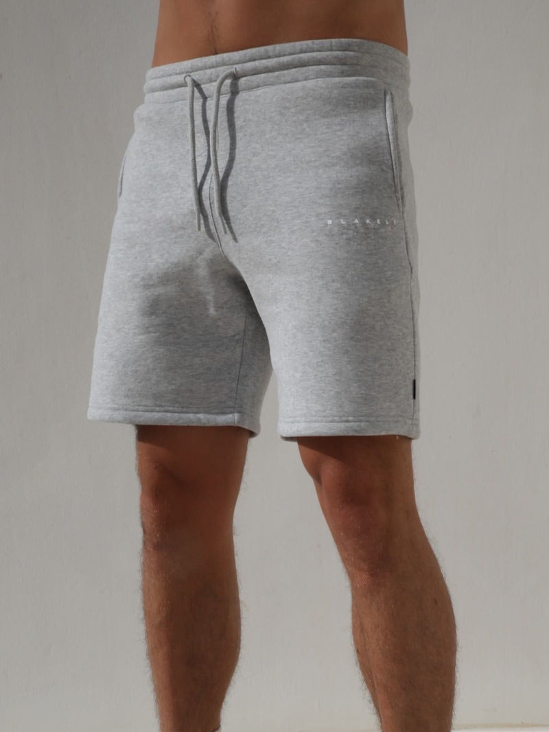 Evolved Jogger Shorts - Marl Grey