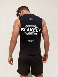 Track Active Vest Top - Black