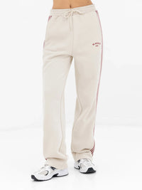 Immani Wide Leg Sweatpants - Chalk