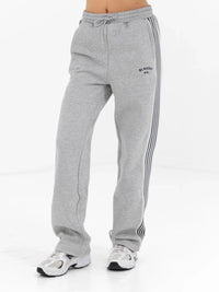 Immani Wide Leg Sweatpants - Marl Grey