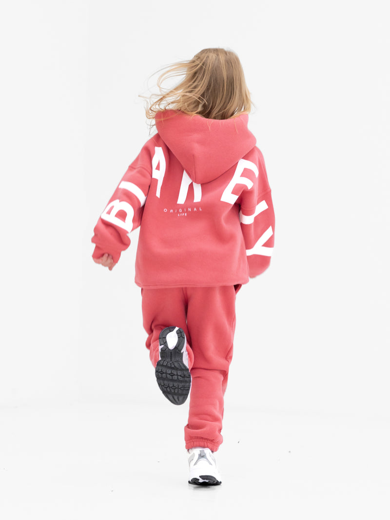 Mini Blakely Sweatpants - Sunrise Coral