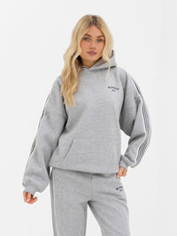 Immani Oversized Hoodie - Marl Grey