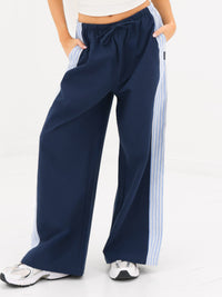 Sammy Stripe Trousers - Navy