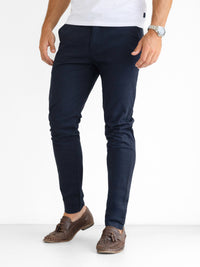 Stretch Chinos - Navy