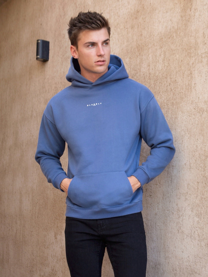 Evolved Lite Relaxed Hoodie - Blue
