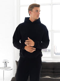 Blakely Basic Regular Fit Hoodie - Black