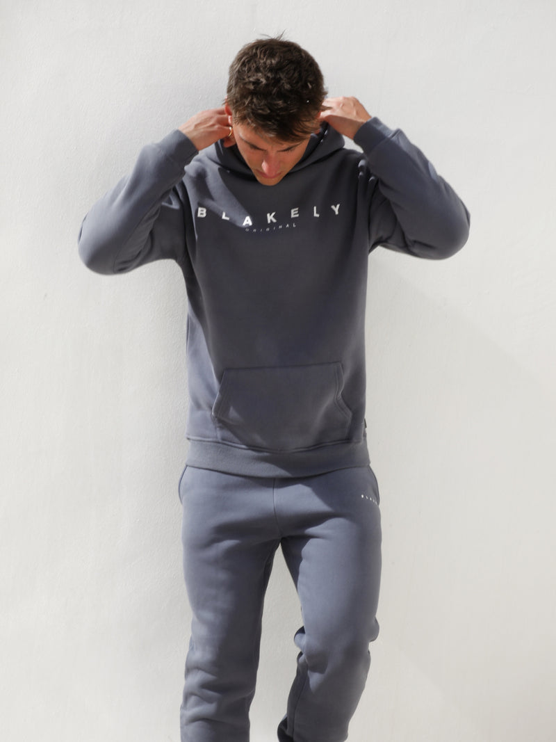 Evolved Relaxed Hoodie - Blue