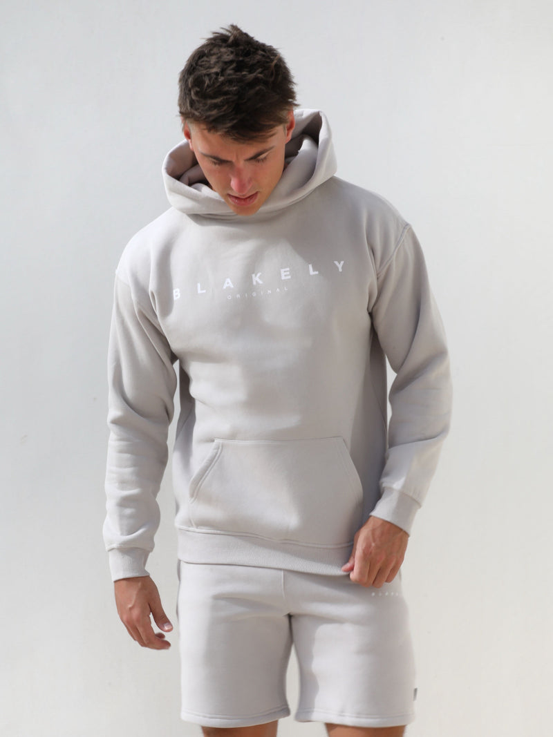 Evolved Relaxed Hoodie - Stone