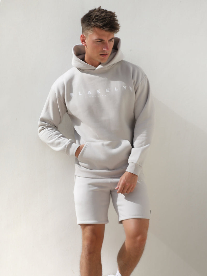 Evolved Relaxed Hoodie - Stone