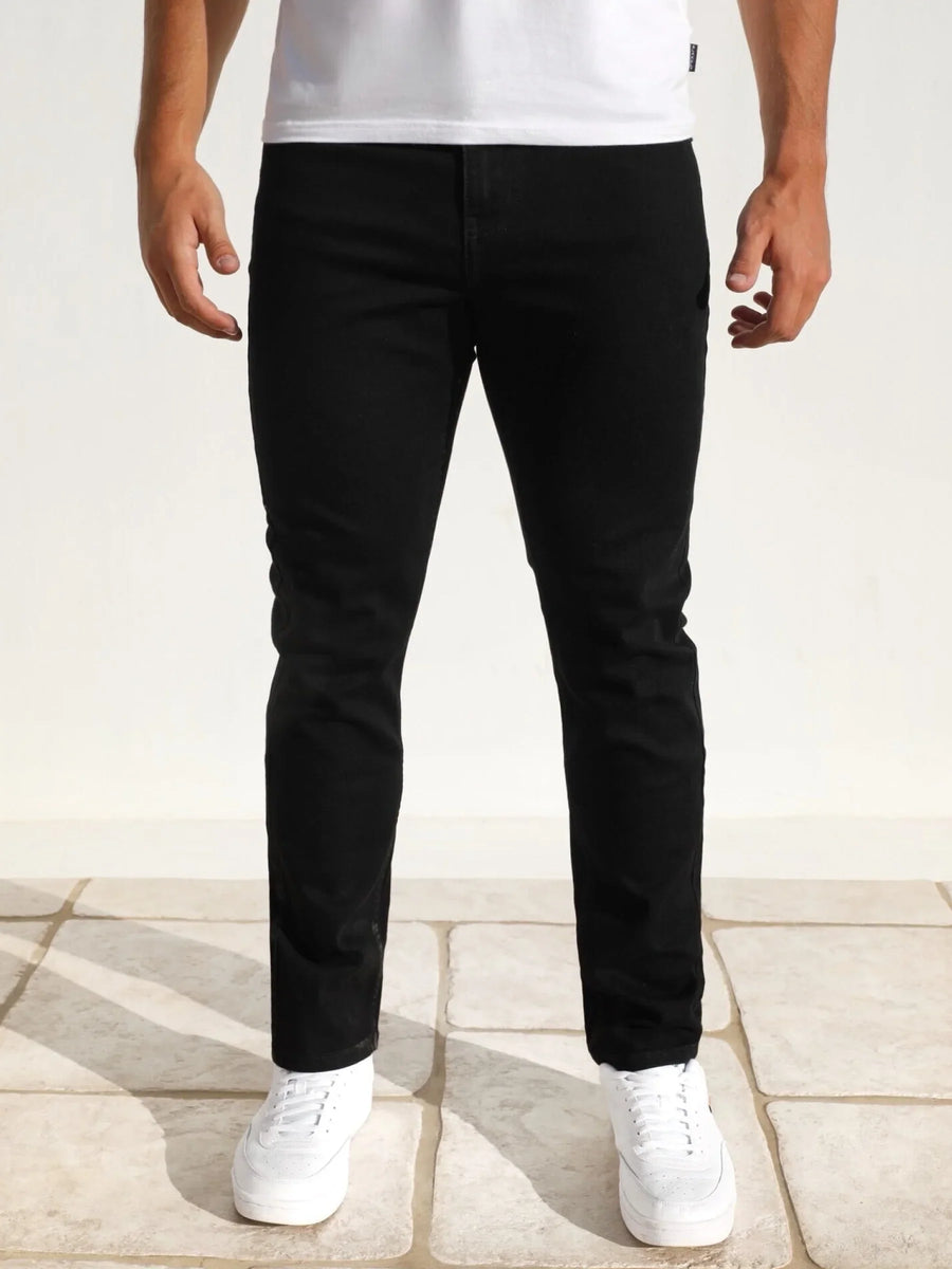Blakely Wide Cut Jeans - Black main image 0