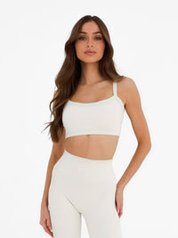 Ultimate Sports Bra - Chalk