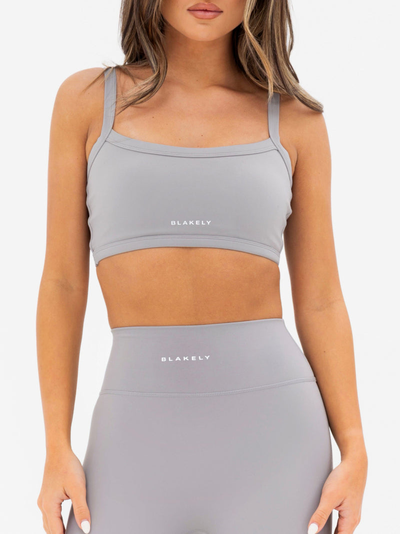 Ultimate Sports Bra - Mid Grey