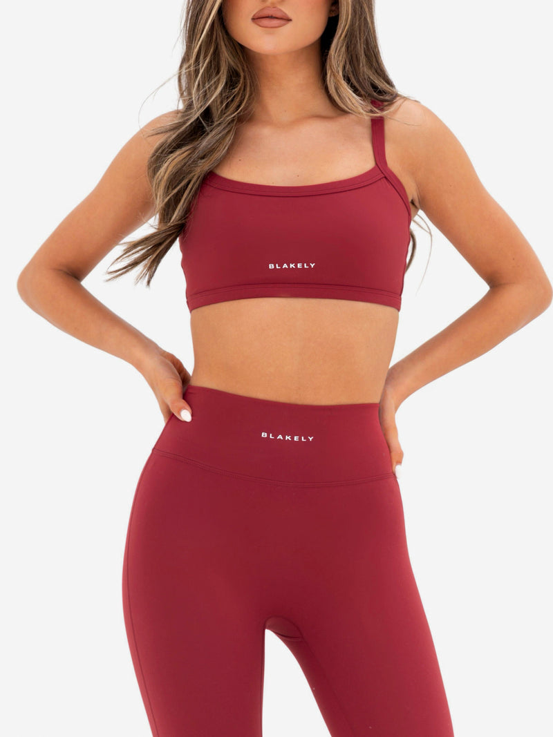 Ultimate Sports Bra - Classic Red