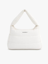 Quilted Puffer Bag - Off White