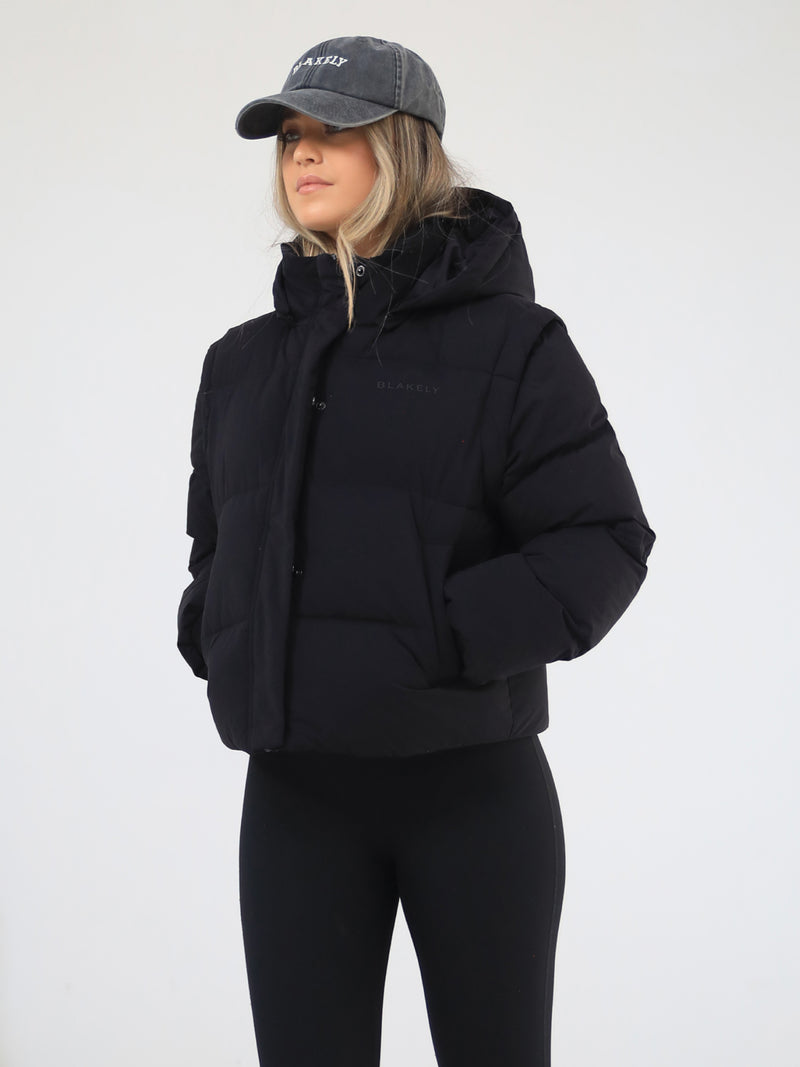 Multiway Puffer Coat 2 - Black