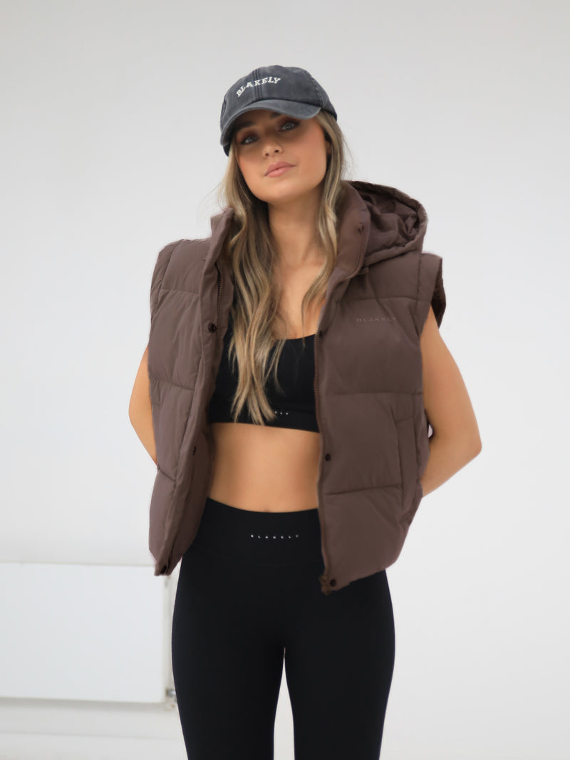 Multiway Puffer Coat 2 - Brown