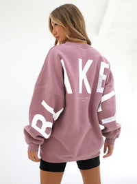 Isabel Oversized Jumper - Dusty Pink