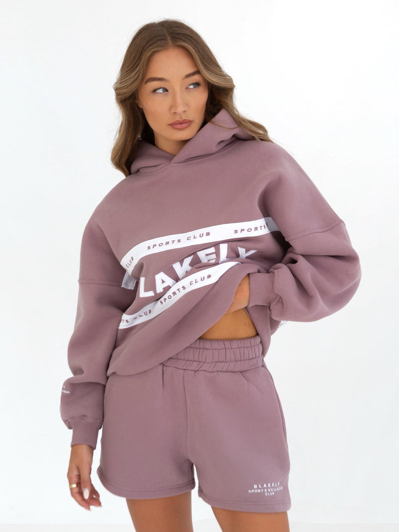 Serena Oversized Hoodie - Dusty Pink