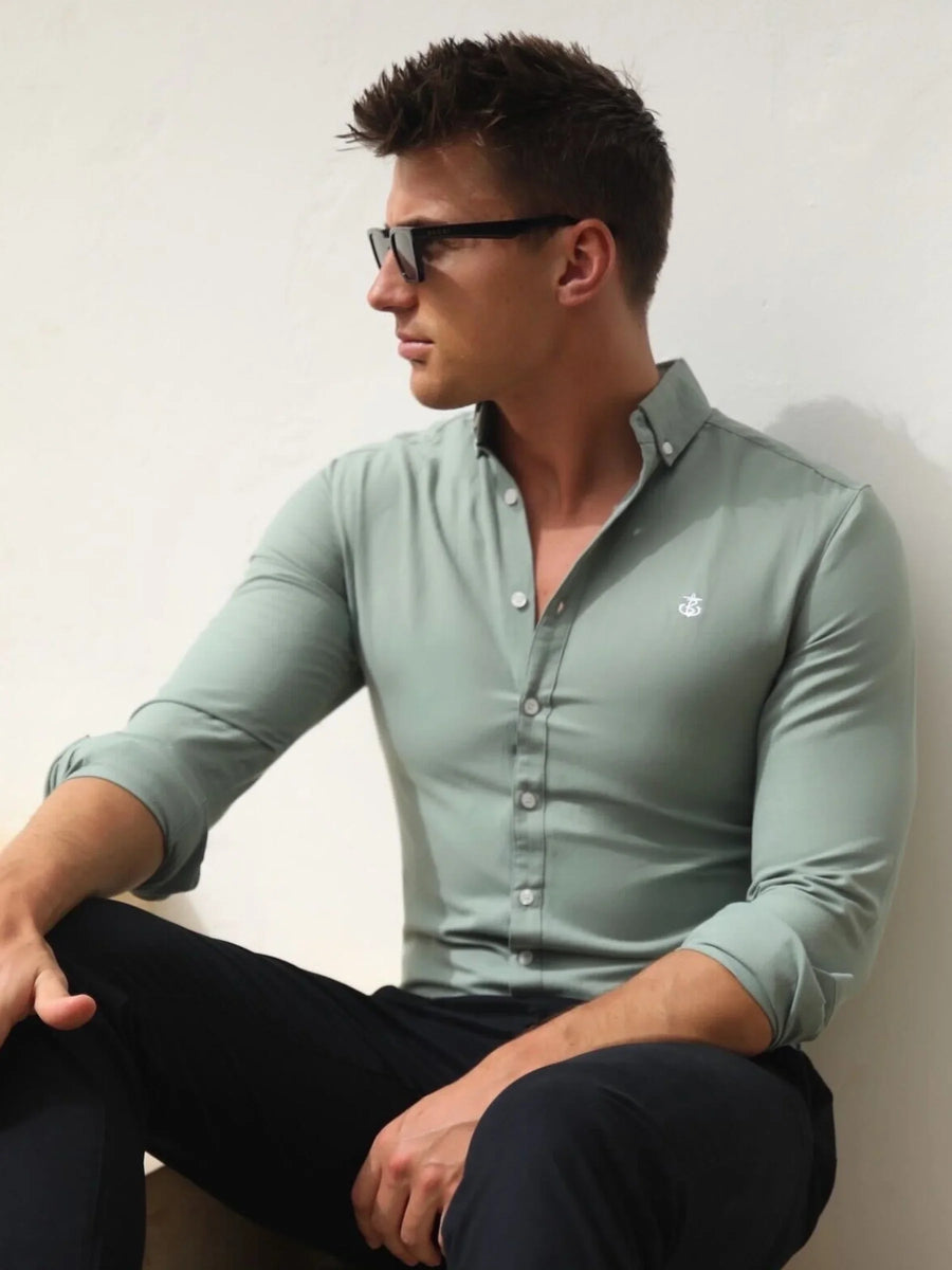 Buy Blakely Mint Green Hunter Short Sleeve Shirt