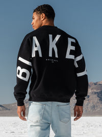 Idris Oversized Jumper - Black