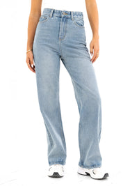 Blakely Wide Leg Jeans - Faded Blue