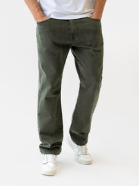 Vol.17 Straight Leg Jeans - Olive Green
