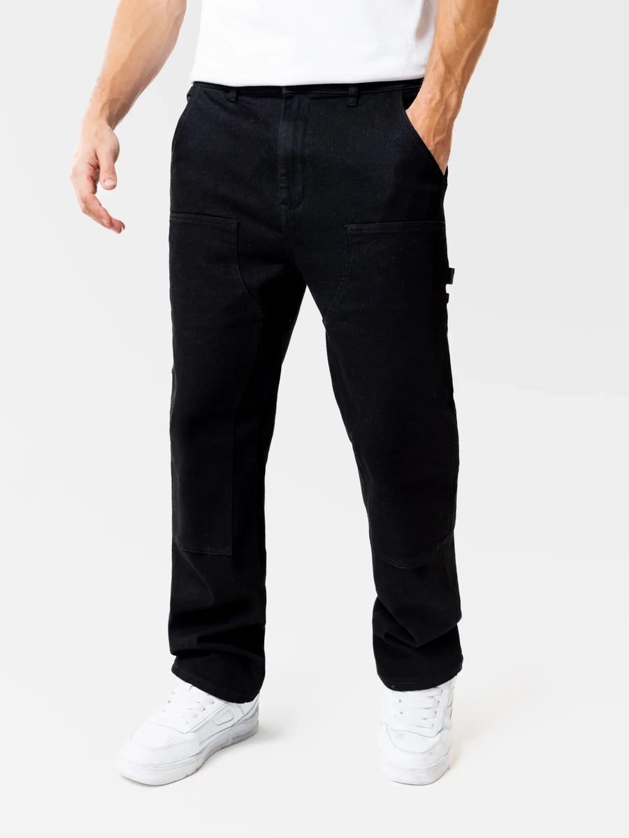 Buy Blakely Mens Black Vol.21 Panel Jeans | Free delivery on