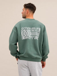 Jordan Relaxed Jumper - Vintage Green