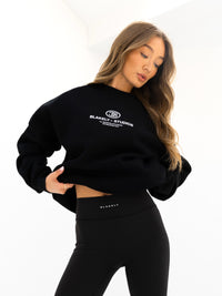 Madison Oversized Jumper - Black