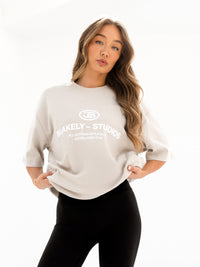 Madison Ultra Oversized T-Shirt - Dune