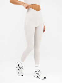 Ultimate Crossover Leggings - Ivory