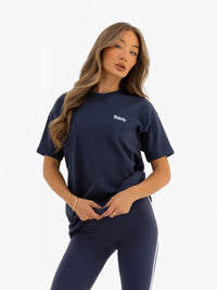 Jada Oversized T-Shirt - True Navy